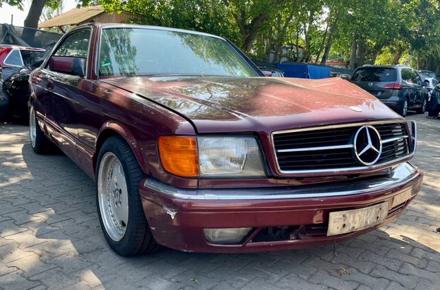 Mercedes-Benz W126 500 SEC Leder*ABS*AMG-Felgen*Schiebedach