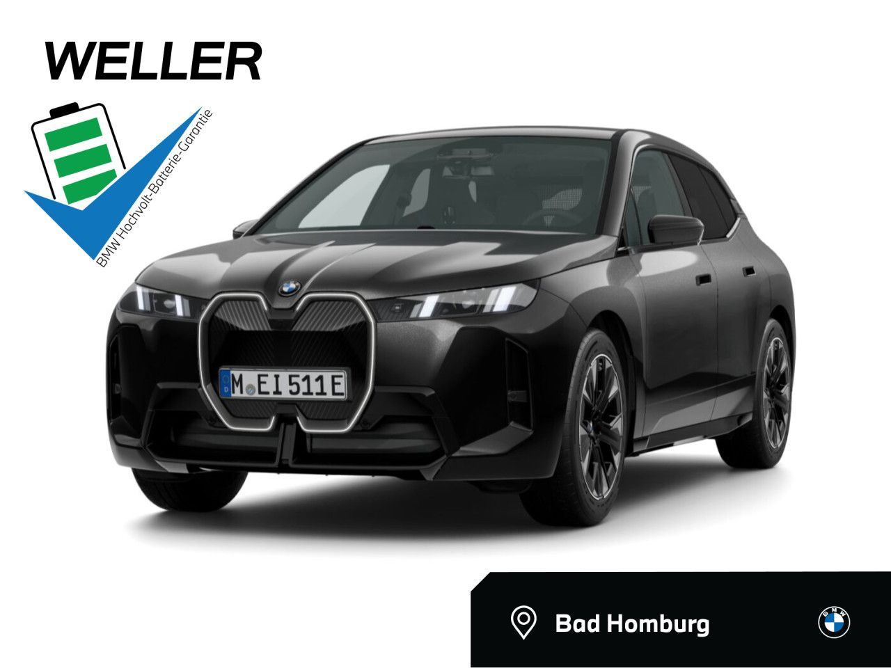 BMW iX xDrive45 MSportPro Innov ComPak 21" Bluetooth