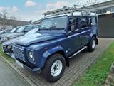 Land Rover Defender 110 Tamar Blue Patriot Dachträger LED - blaue Land Rover Defender