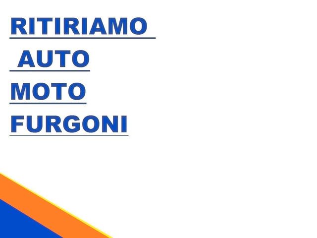 Chevrolet RITIRIAMO AUTO anche DA ROTTAMARE PAGAMENTO IMME