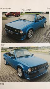 Ford Escort MK 3 Cabrio - Ford Escort Mk3 Gebrauchtwagen