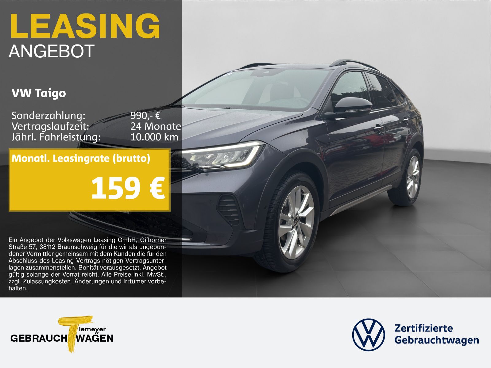 Volkswagen Taigo 1.0 TSI DSG GOAL+ LED NAVI LM17