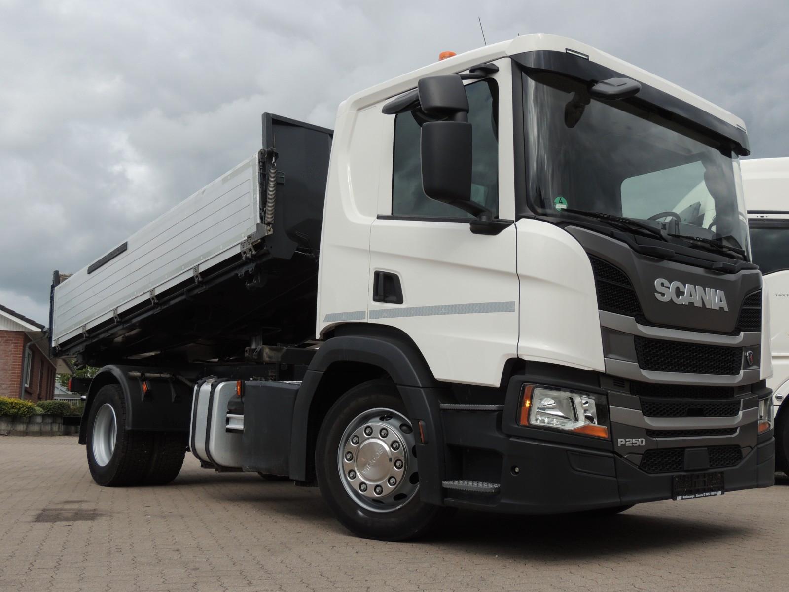 Scania P 250 Kipper/2 x AHK/Leder/75.000 km