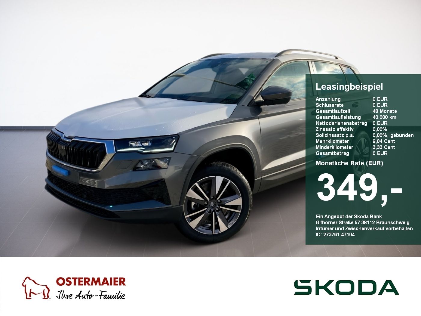 Skoda Karoq Balance 1.5TSI MATRIX.DSG.NAV.TravelA.AHK.