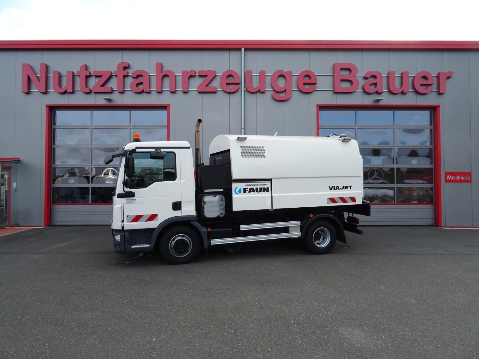 MAN TGL 12.250 BL/Kehrmaschine-Faun Viajet 5 RH / E6