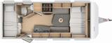 HYMER / ERIBA / HYMERCAR Eriba Nova Light 515 Jetzt richtig sparen! -33% - Etagenbett 3er