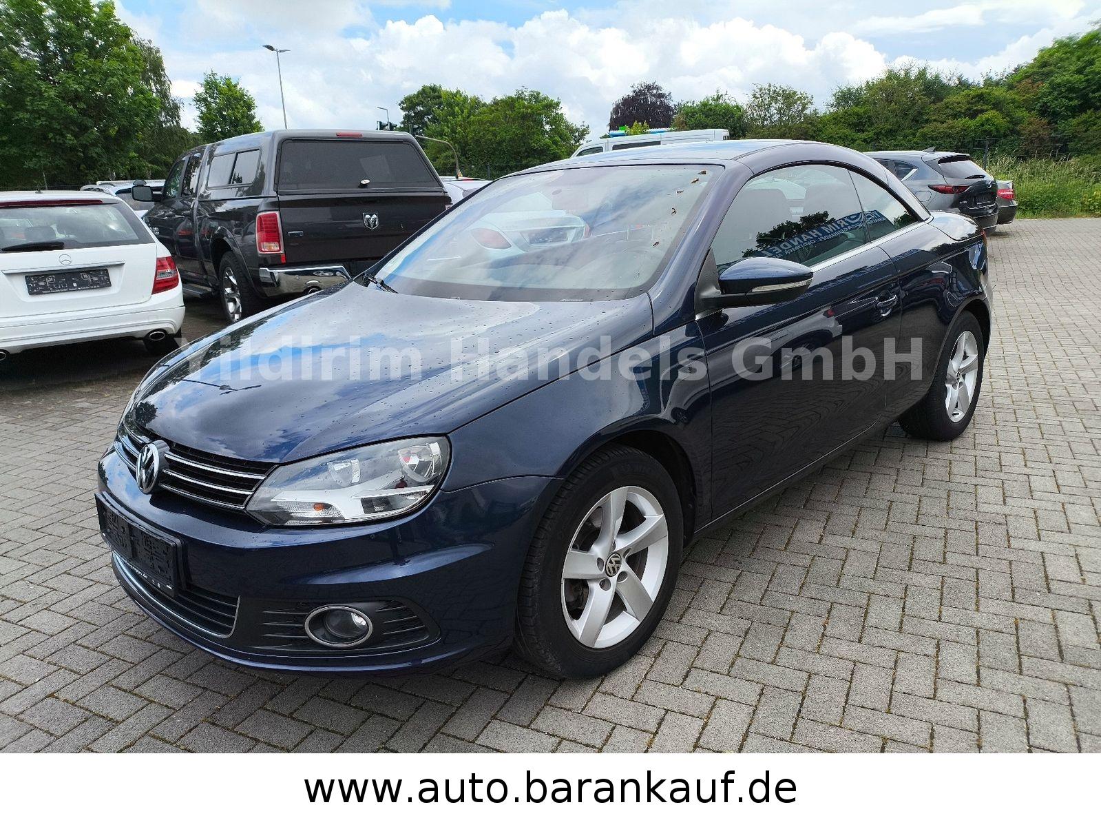 Volkswagen Eos Cabrio,1HAND,LEDER,KLIMA,NAVI,SITZHEIZUNG
