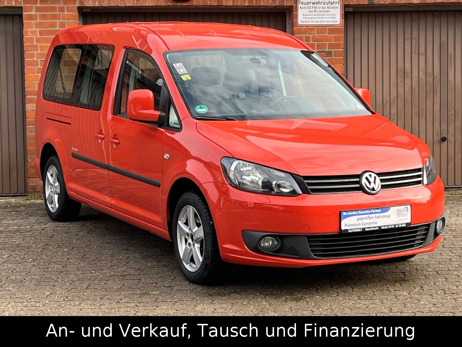 Volkswagen Caddy Maxi 7-Sitze Klima,DSG,SHZ,Zahmrie+TÜV NEU