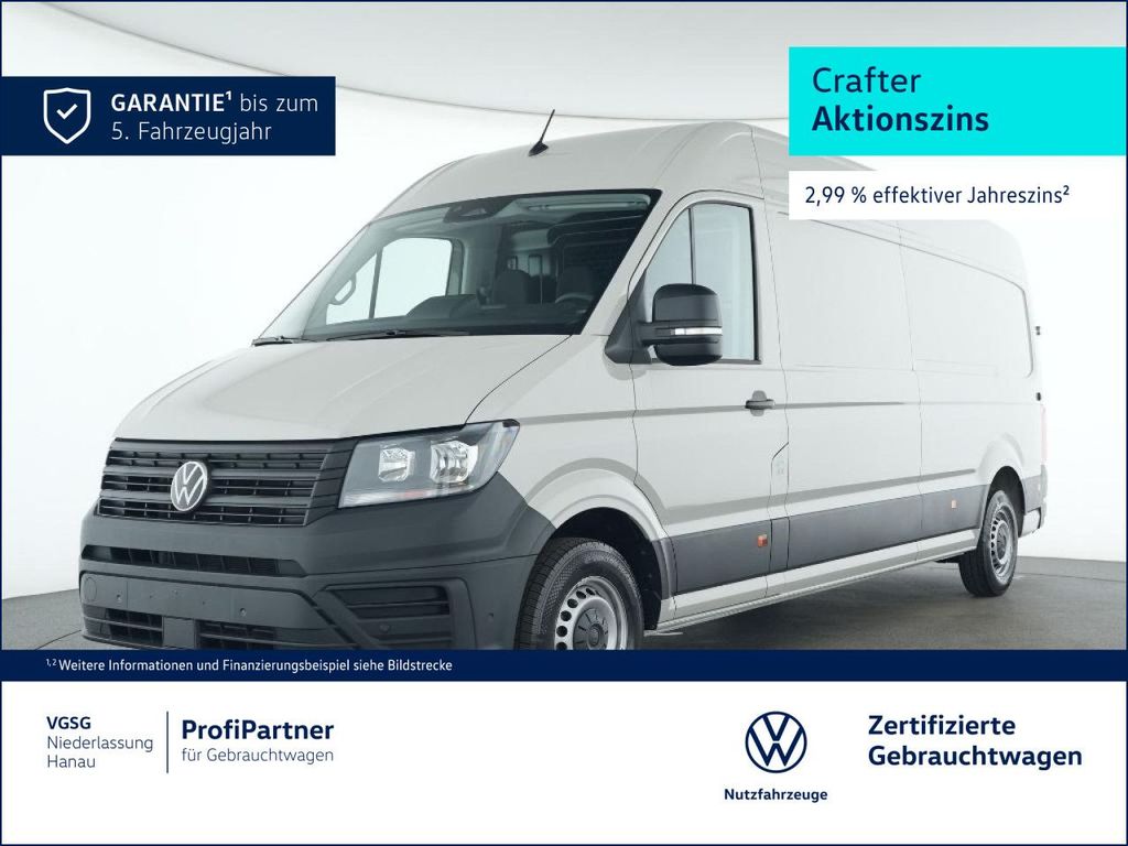 Volkswagen Crafter Kasten lang AHK Navi Kamera Sitzhzg.