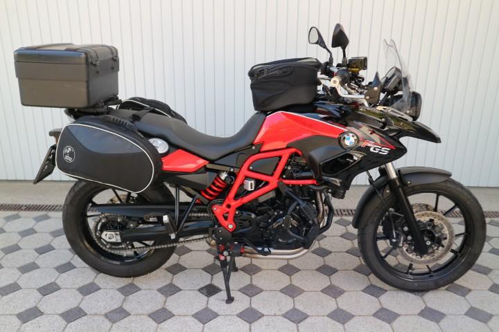 BMW F700GS Tieferlegung