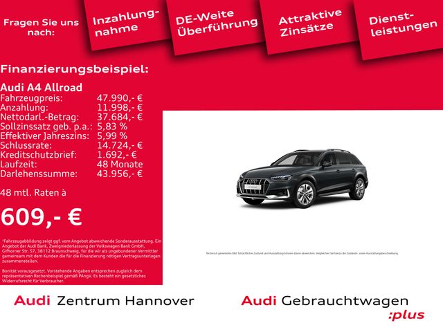 Audi A4 allroad quattro 40 TDI AHK LED Kamera virtual