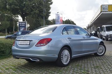 Mercedes-Benz C 180 Exclusive NAVI-AUT.-AHK.-TEMPOMAT-SHZG.-PD