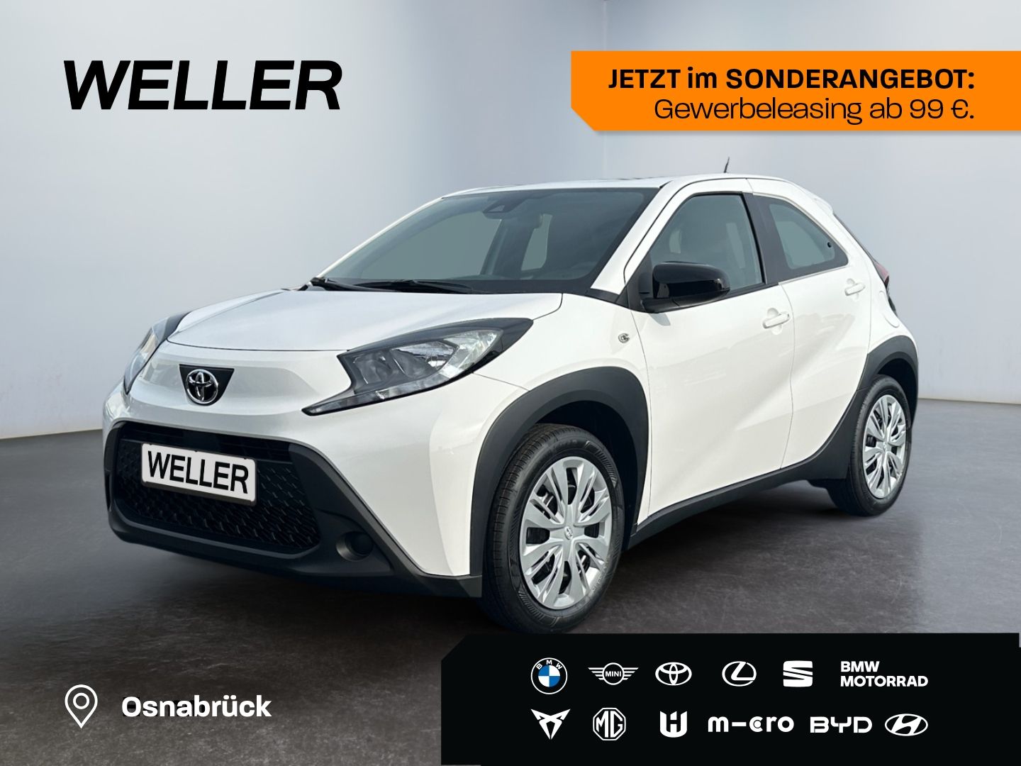 Toyota Aygo X Play *Gewerbeleasing Sonderaktion ab 99€*