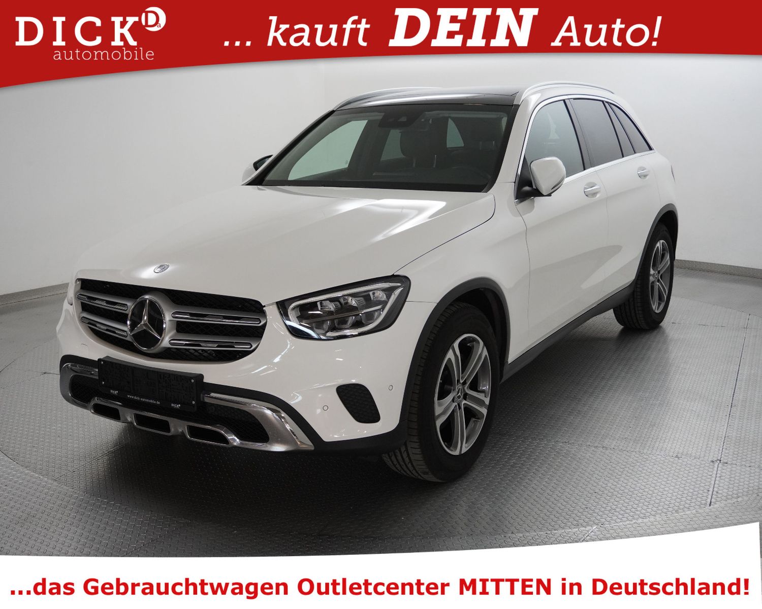 Fahrzeugabbildung Mercedes-Benz GLC 200d 4M Sport LEDER+PANO+KAM+ACC+LED+NAV+KEY