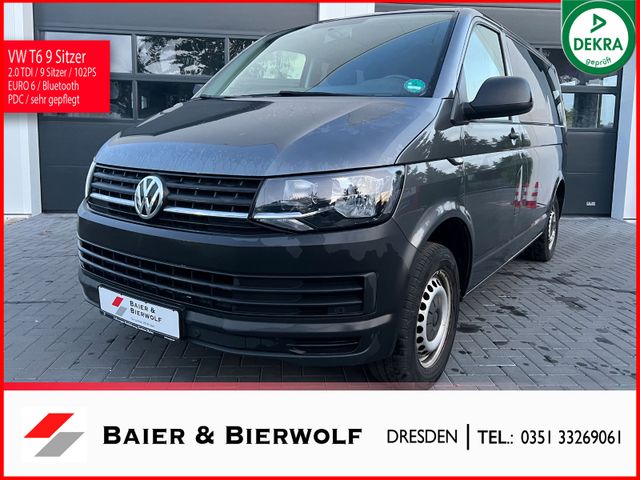 Volkswagen T6 Transporter 9 Sitzer Klima Standheizung PDC