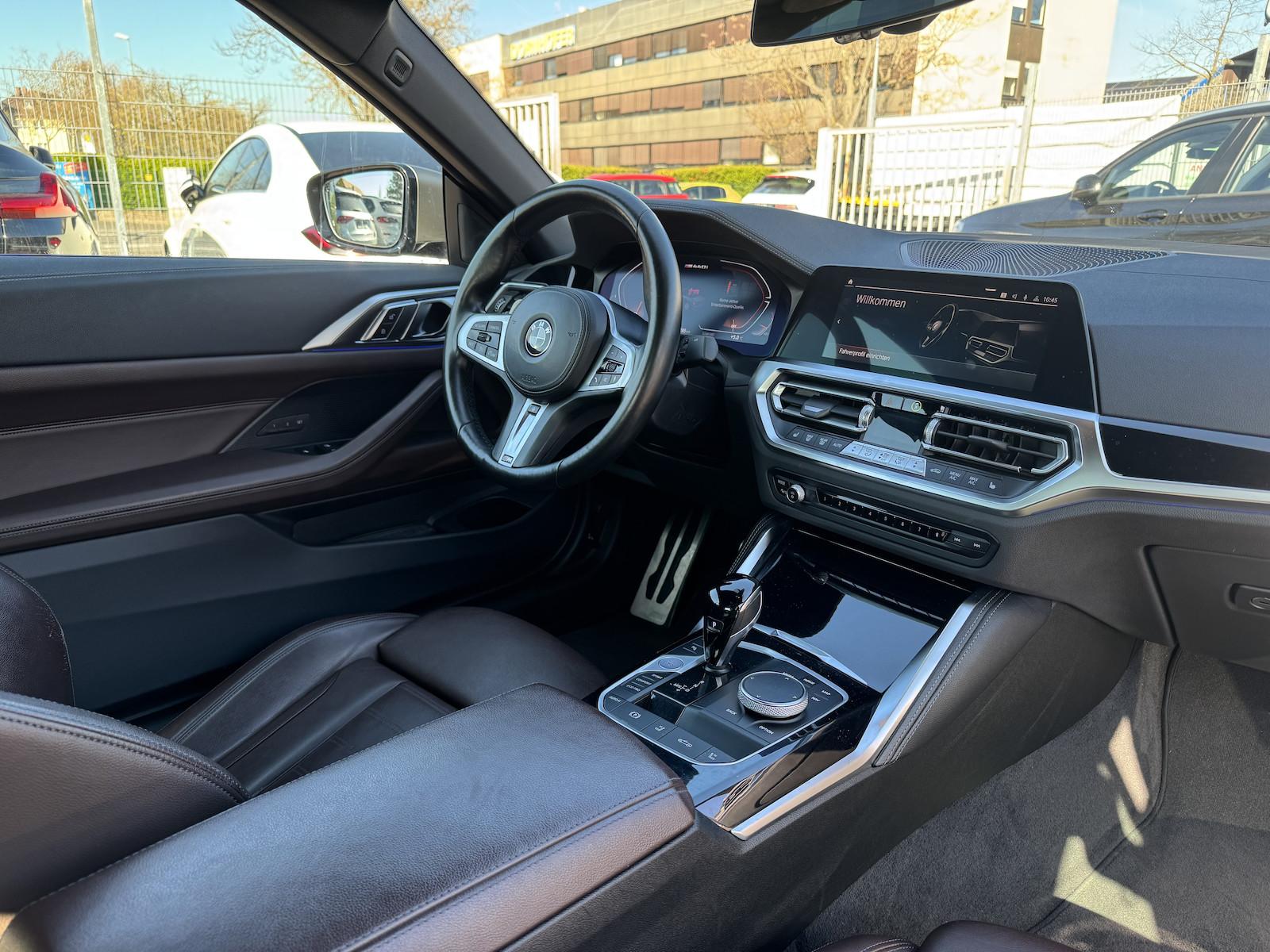 BMW 440 i xDrive Cabrio LEDER LED LENKRHZG MEMORY, миниатюра 19