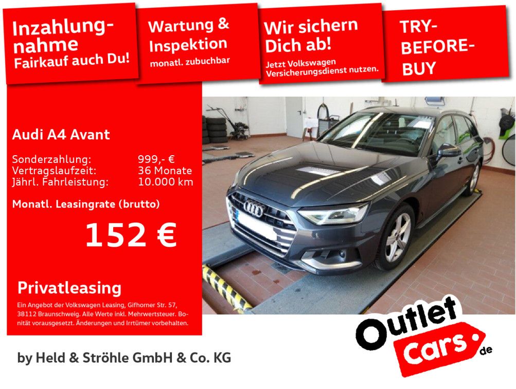 Audi A4 Avant advanced 30 TDI AHK LED NAVI SOUND