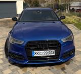 Audi A6 Avant 3.0 TDI quattro competition  - Audi A6 mit Diesel-Antrieb: Blau, Ambiente-Beleuchtung, Kombi