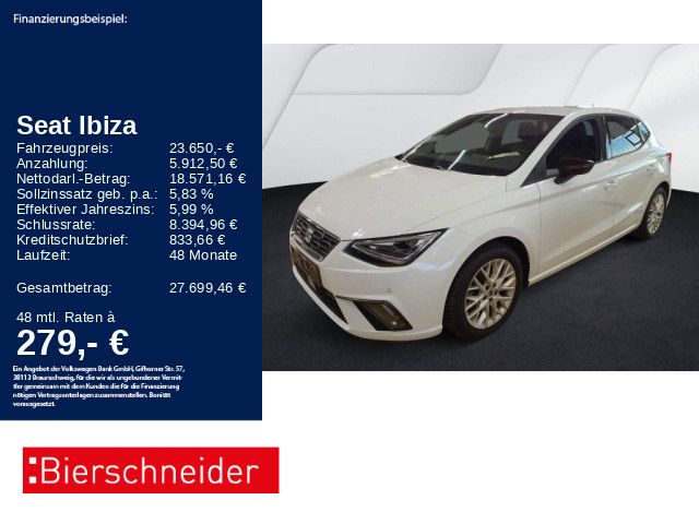 Seat Ibiza 1.5 TSI DSG FR VOLL-LED CAM KEYLESS