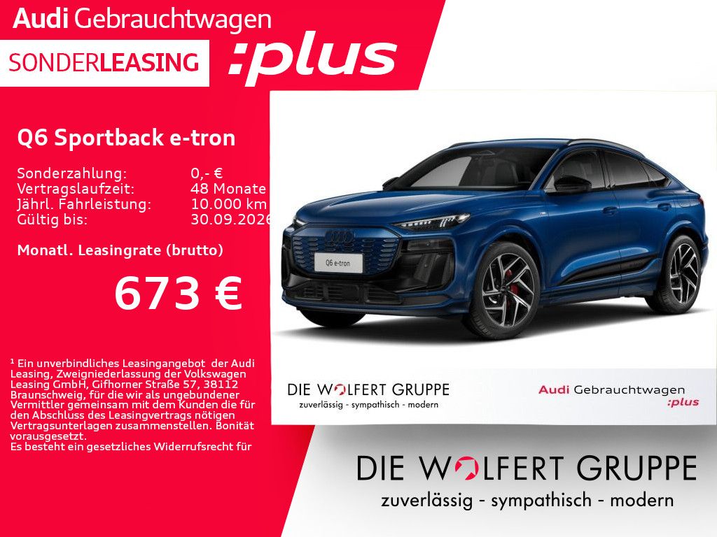 AUDI Q6 Sportback e-tron performance **0,25%**AHK*ACC