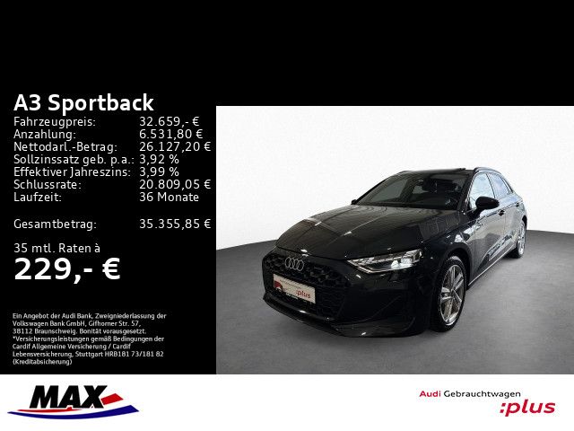 A3 Sportback 40 TFSI e LED+KAMERA+HUD+VCP+DAB+