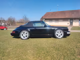 Porsche 964 Carrera2 Cabrio, Turbositze, schwarz/schwarz - Porsche 964: Turbo