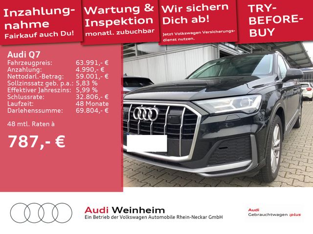 Audi Q7 50 V6 TDI quattro S-line Luftfederung Head-Up