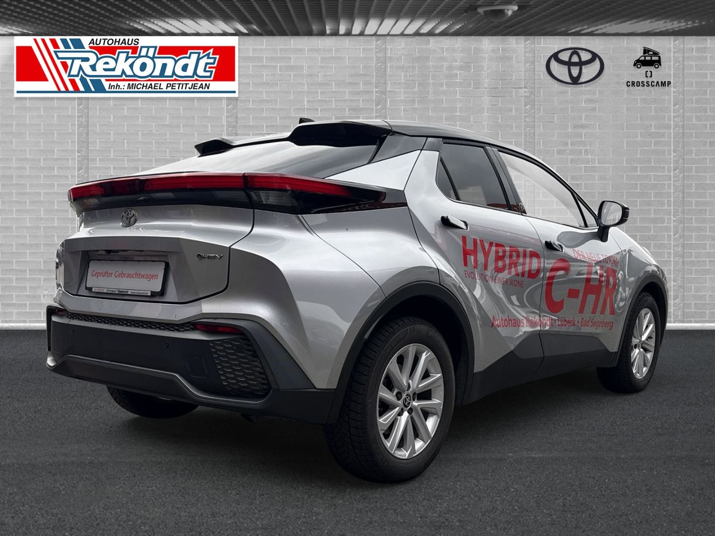 Toyota C-HR 1.8 Hybrid Team Deutschland ACC RFK SHZ LHZ imagem 2