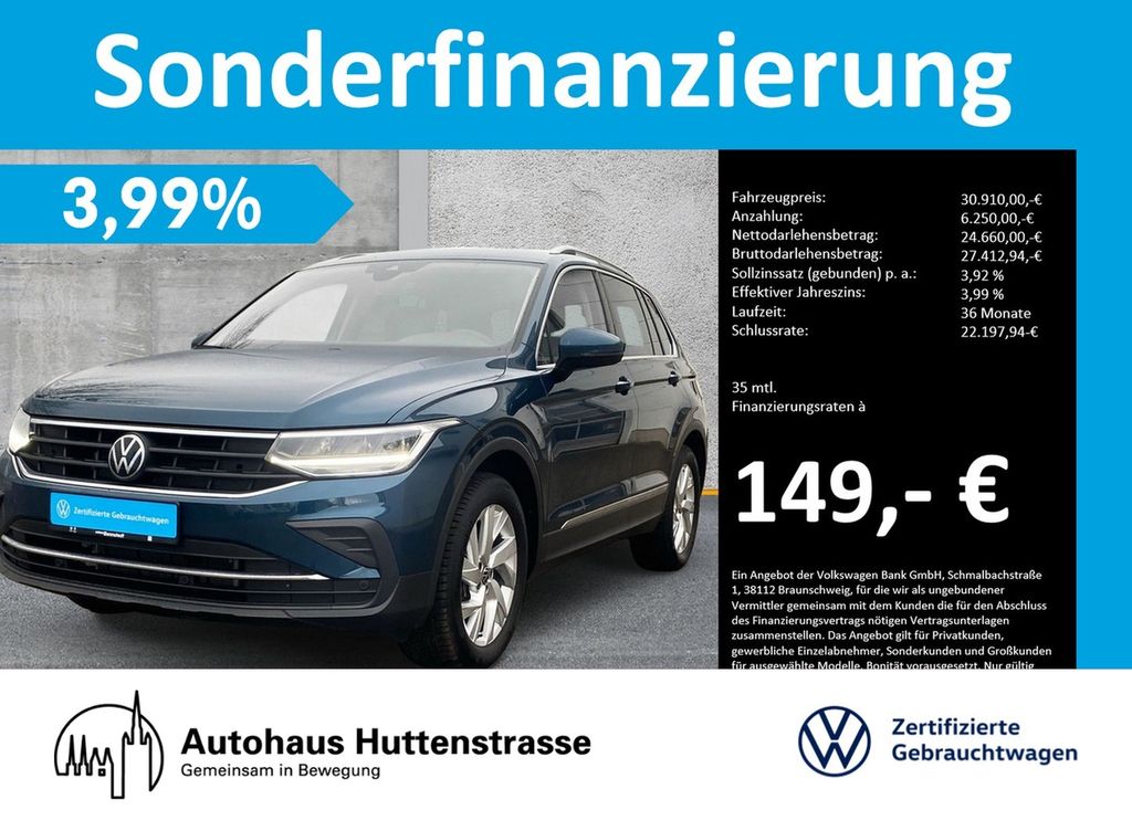 Volkswagen Tiguan 1.5 TSI DSG Move LED KAMERA STANDHZG NAVI
