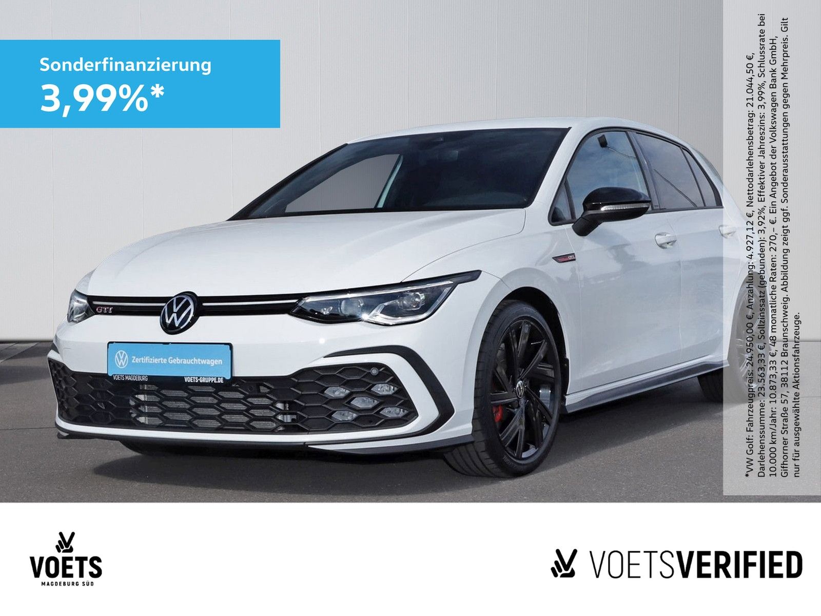 Volkswagen GOLF VIII GTI BLACK STYLE IQ-LIGHT+NAVI+KAMERA