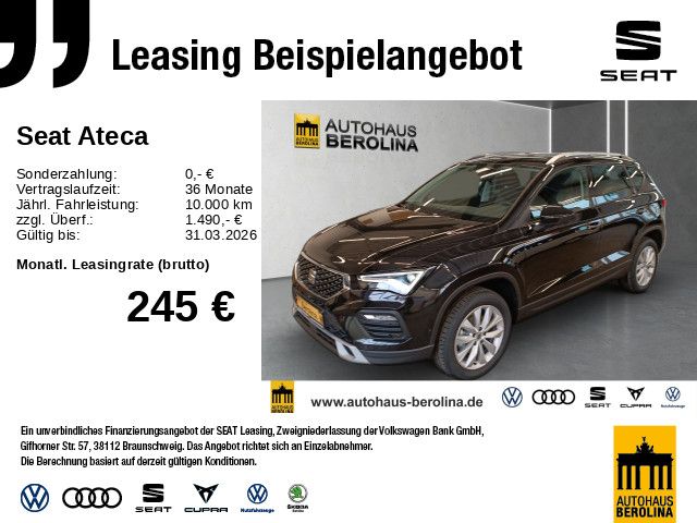 Seat Ateca 1.5 TSI Road Edition DSG *ACC*360°*SHZ*