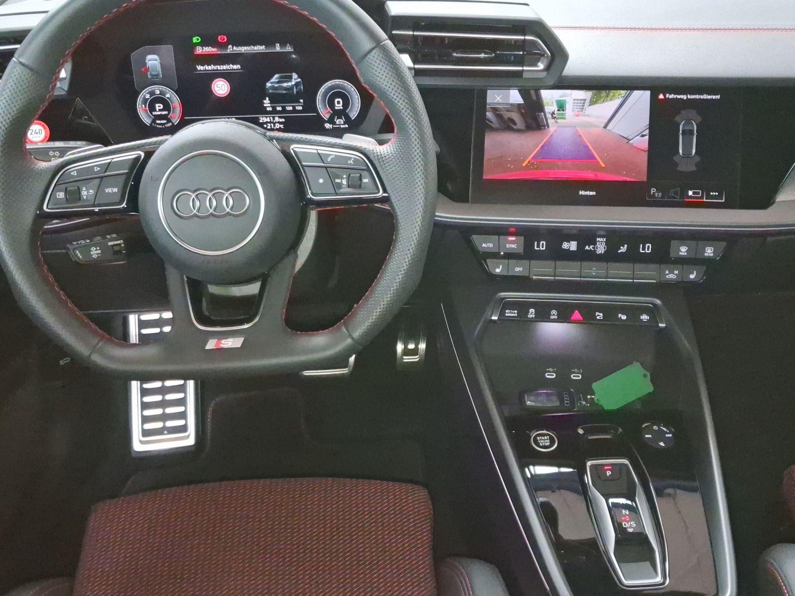 Audi A3 Sportback TDI S LINE LM19 AHK KAMERA NAVI OPS
