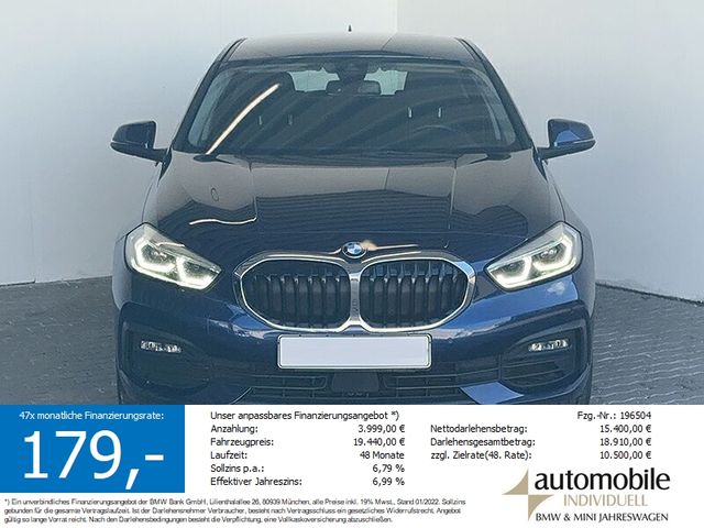 BMW 118i Advantage DKG LED Navi Sitzh Tempomat PDC