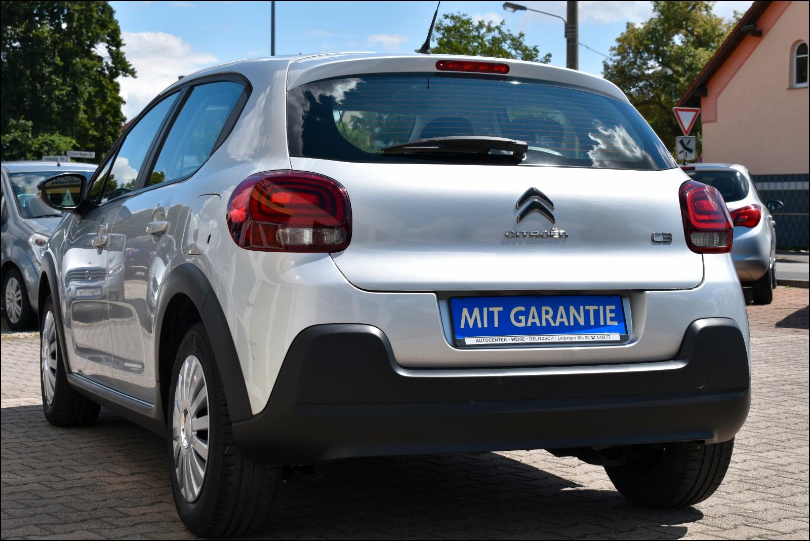 Citroën C3 Feel TÜV-Neu GARANTIE Tempomat Spur