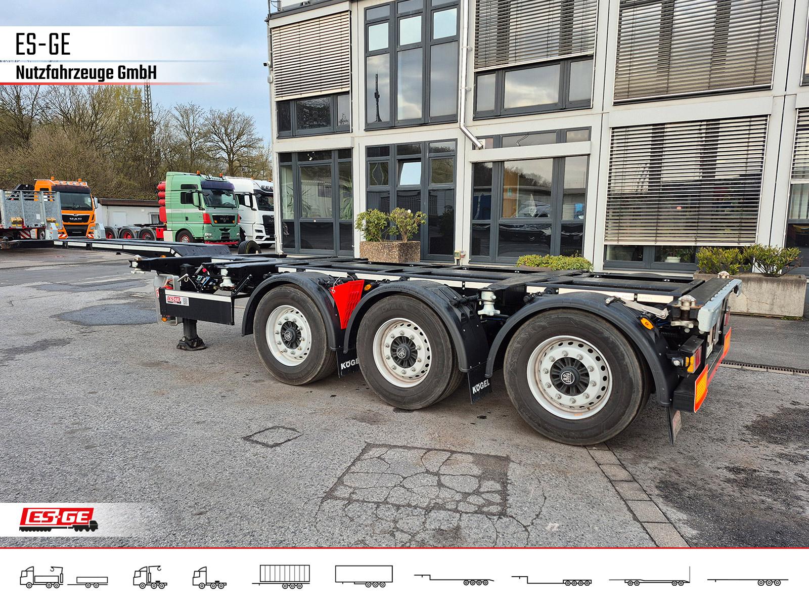 Kögel PORT 45 TRIPLEX Containerchassis