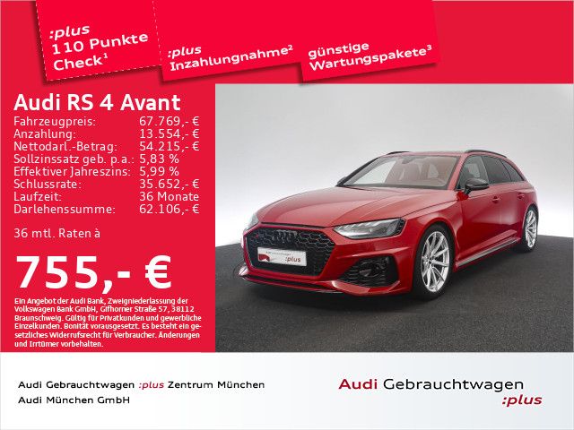 Audi RS4 Avant tiptr. Pano/Matrix/B&O/Sportabgas