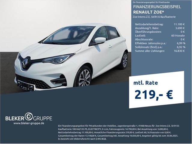 Renault ZOE Intens Z.E. 50 R135 Kaufbatterie