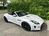 Jaguar F-Type 3.0 L V6 S Cabrio schwarz (weiß foliert) - Jaguar Gebrauchtwagen in Hamburg