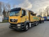 MAN TGS 26.400 Baustoff LKW mit Ladekran Atlas 210.2 - MAN Lkw