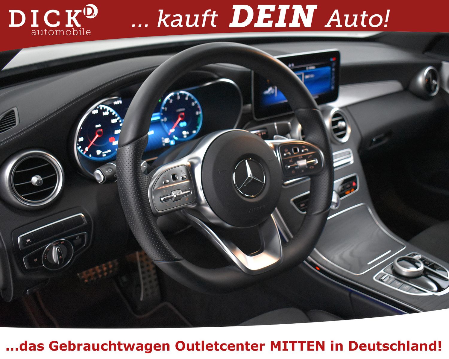 MERCEDES-BENZ C300de 2X AMG Line NIGHT+WIDESC+360+STDHZ+BURMES - Image 10