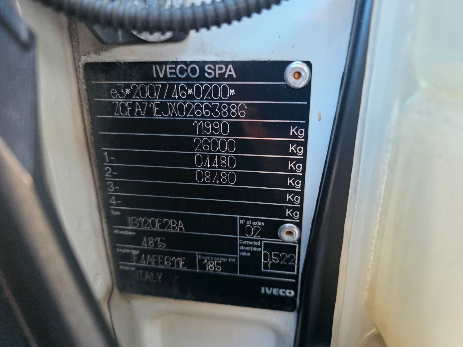 Fahrzeugabbildung Iveco Eurocargo 120E25 LBW 1.500kg Klima Standheizung