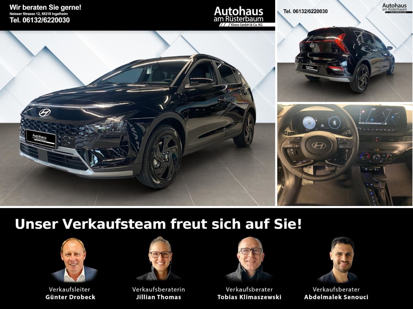 Hyundai BAYON Blackline 2WD (MY26) 1.0 (90PS) Navi Bose