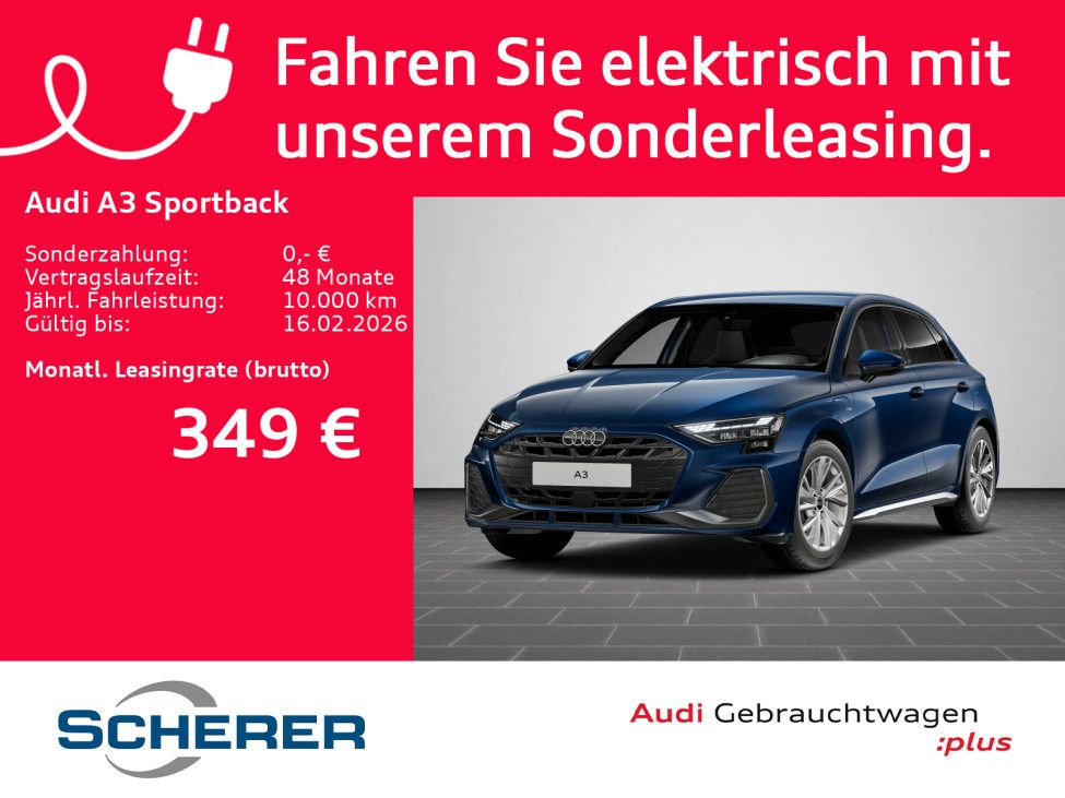 A3 Sportback TFSI e S line 40 TFSIe S line MATRI