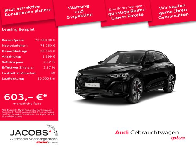 Audi Q8 55 e-tron 2xS line/Black+/S-Sitze+/Matrix/HuD