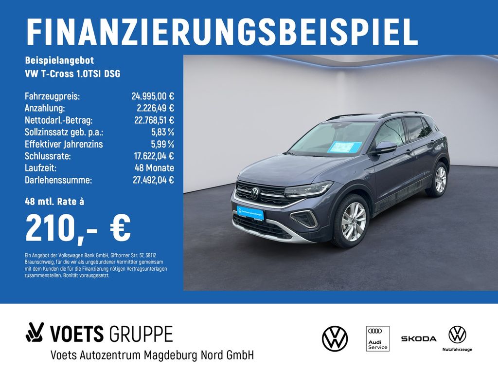 T-Cross 1.0TSI DSG Life
