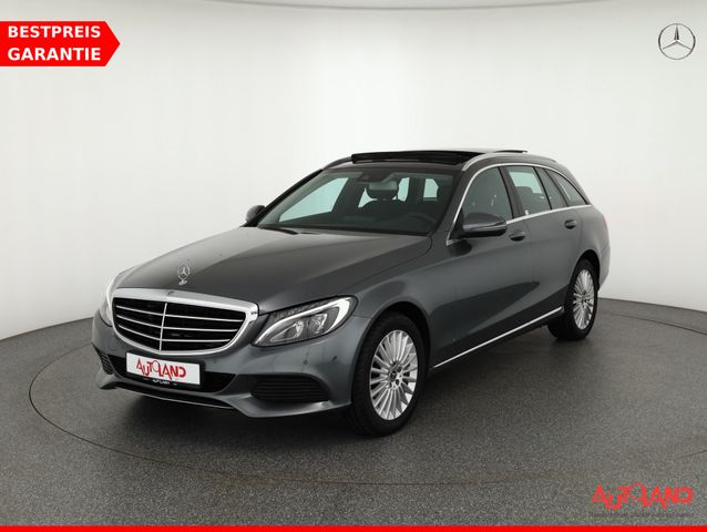 Mercedes-Benz C180 T Exclusive LED Navi Teillleder Panorama