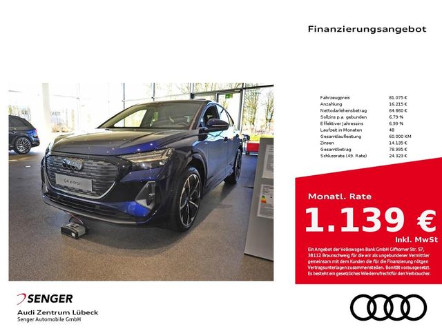 Audi Q4 e-tron Sportback 45 quattro Optikpaket Memory