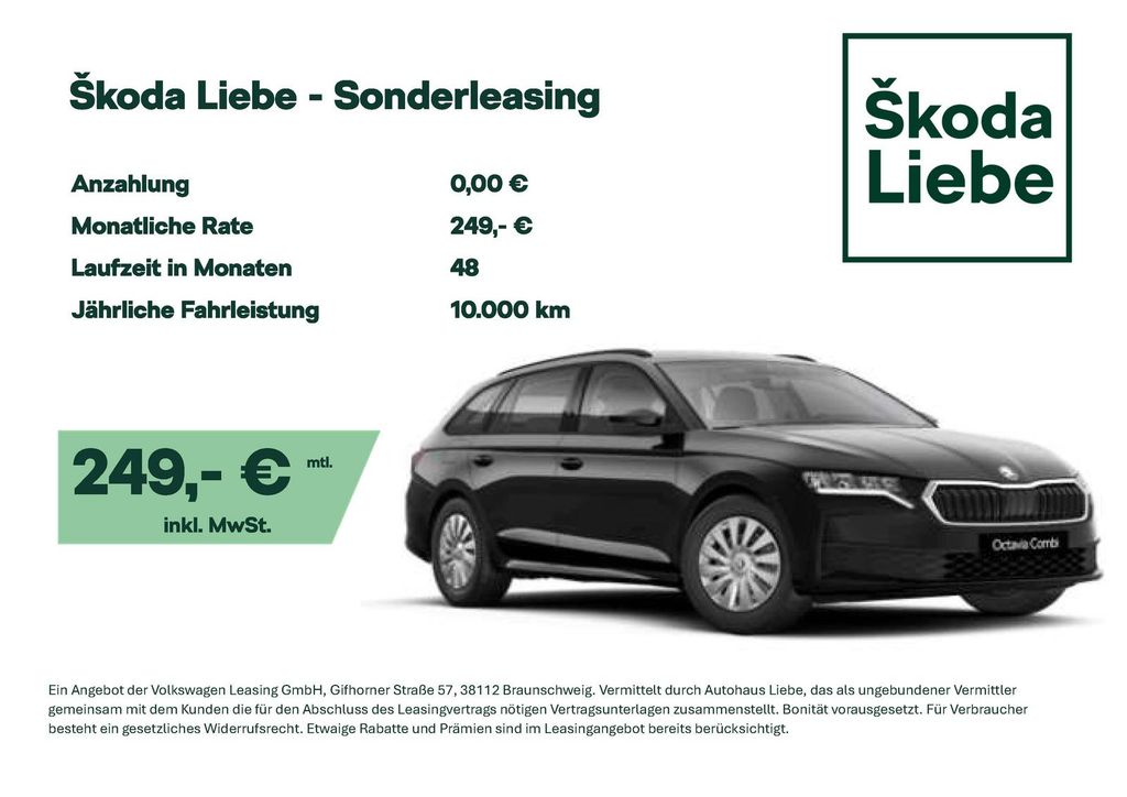 Skoda OCTAVIA C. ESSENCE 1.5eTSI DSG SOFORT VERFÜGBAR