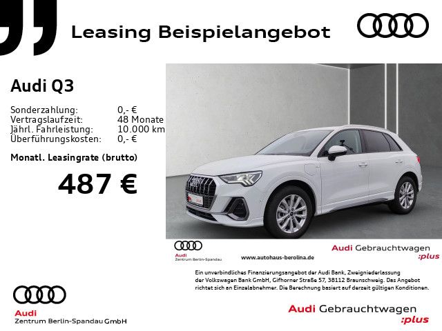 AUDI Q3 45 TFSI e S line S tronic *MATRIX*SONOS*NAV+*