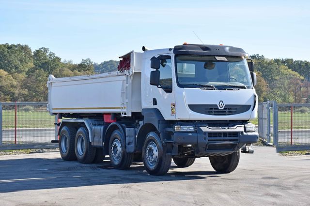 Renault KERAX 450 DXI* KIPPER 5,90m + BORDMATIC/ 8x4